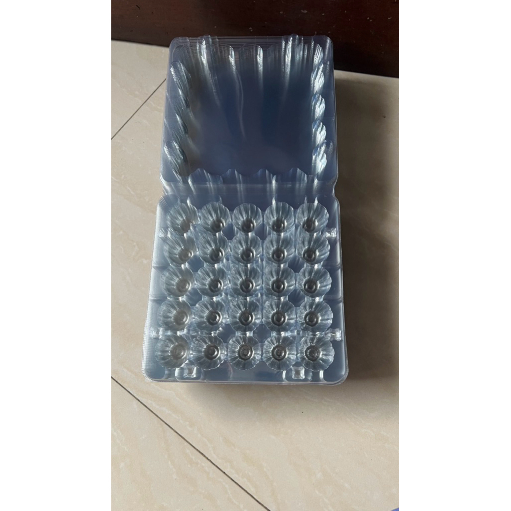 Mika Telur Puyuh isi 25 Lengkap Dengan Pengunci