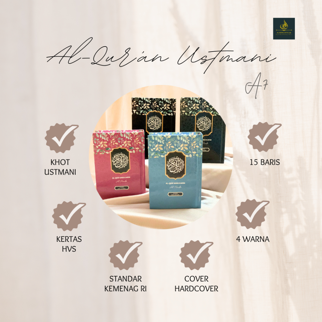 AL QURAN SAKU KECIL / Al-Quran Mushaf Saku Hafalan / alquran A7 ukuran saku mini