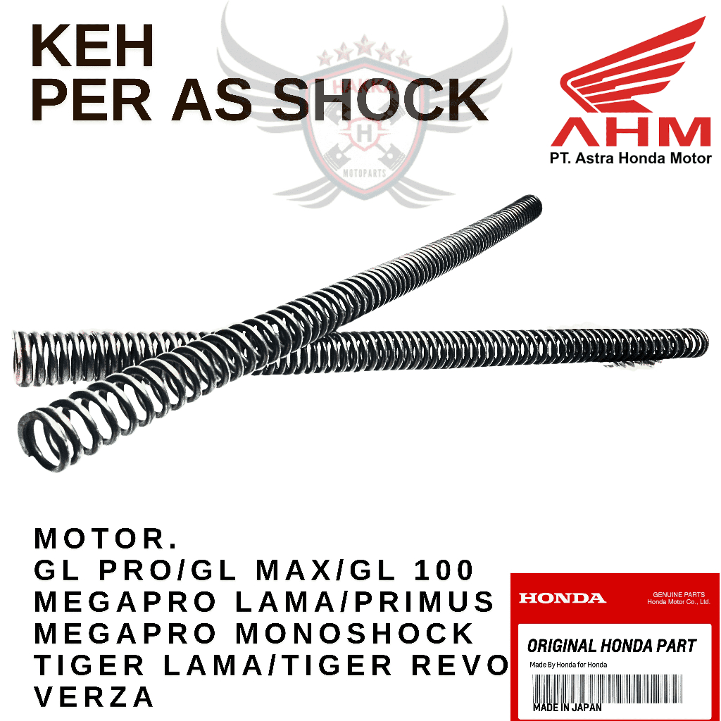 KEH PER AS SHOCK ORIGINAL HONDA GL PRO,PER AS SHOCK ORIGINAL HONDA GL MAX,PER AS SHOCK ORIGINAL HOND