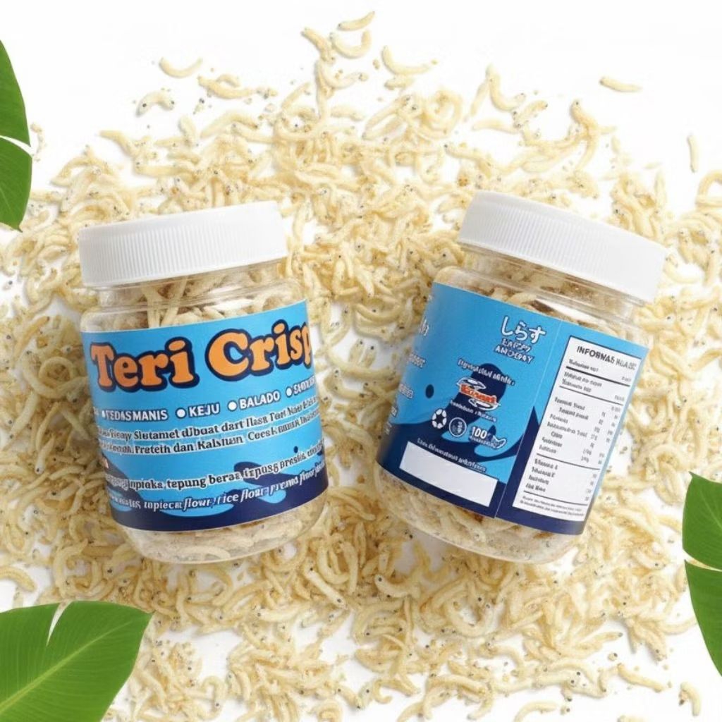 Teri crispy SINTAMEL non msg non pengawet - teri nasi krispi - Teri krispi - snack teri krispi - ter