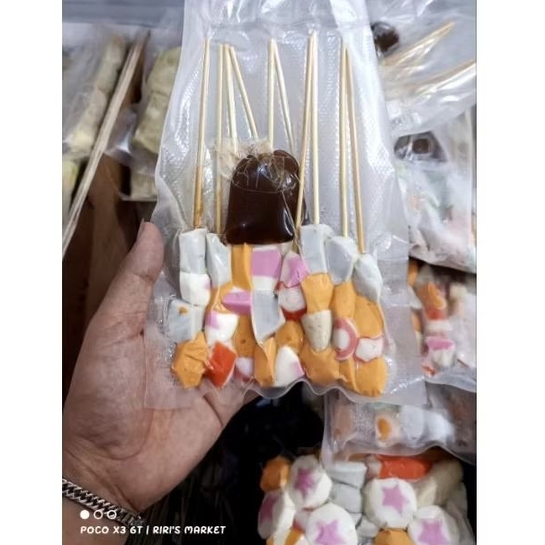 Sate Suki / Seafood mix Cidea