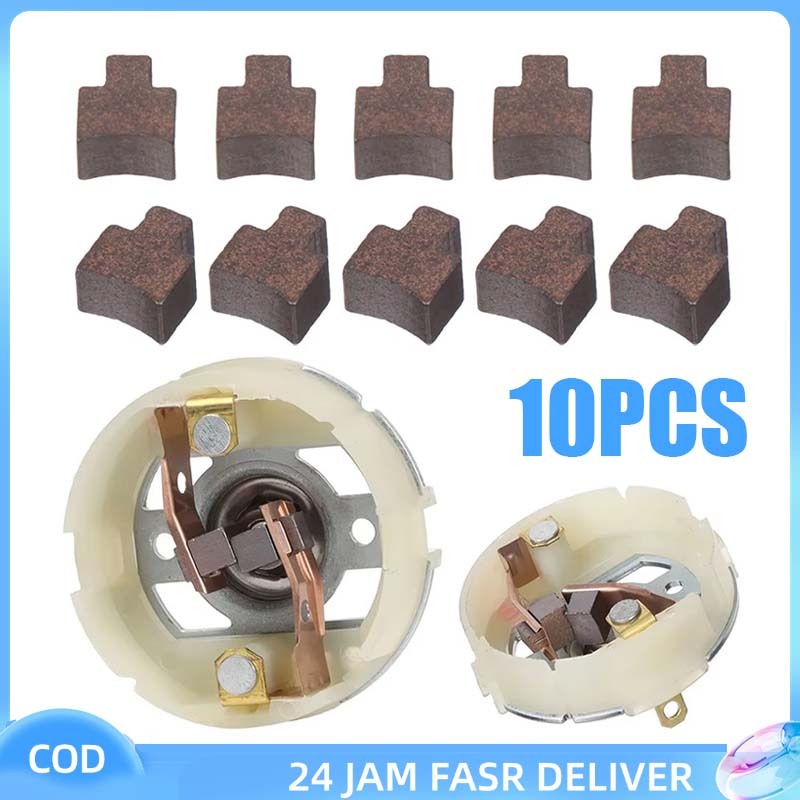 10pcs Karbon Brush Bor Listrik Carbon Brush Bor Baterai Tahan Lama Rs550 Carbon Brush Gerinda