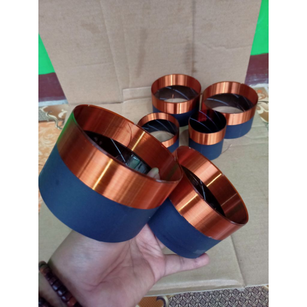 Spul Black Spider BS 201-15 Coil 3" lilitan luar dalam kawat tembaga asli helenic