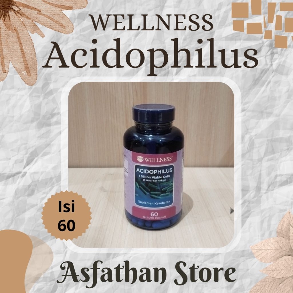WELLNESS ACIDOPHILUS - 60 kapsul