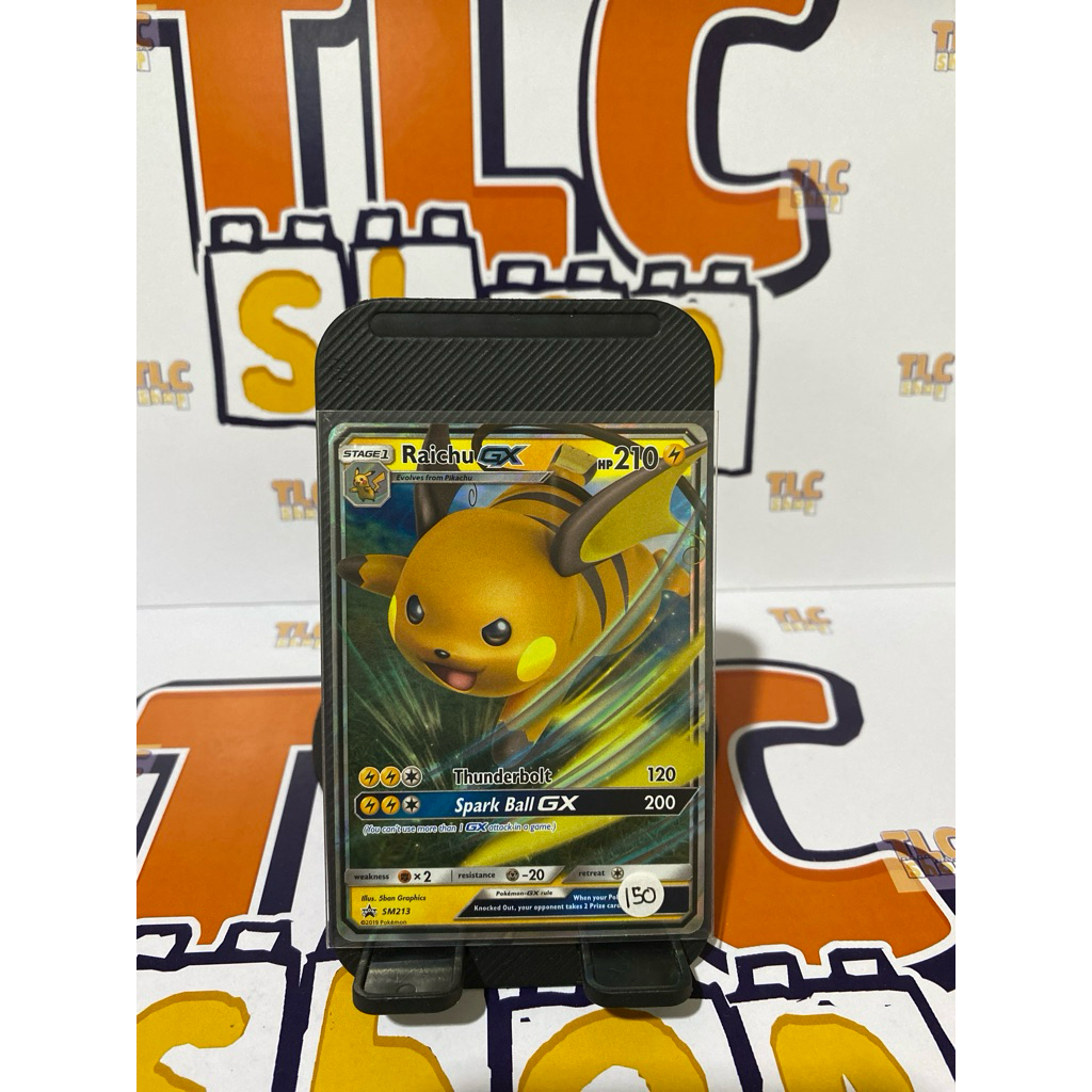 Kartu Pokemon Raichu GX English