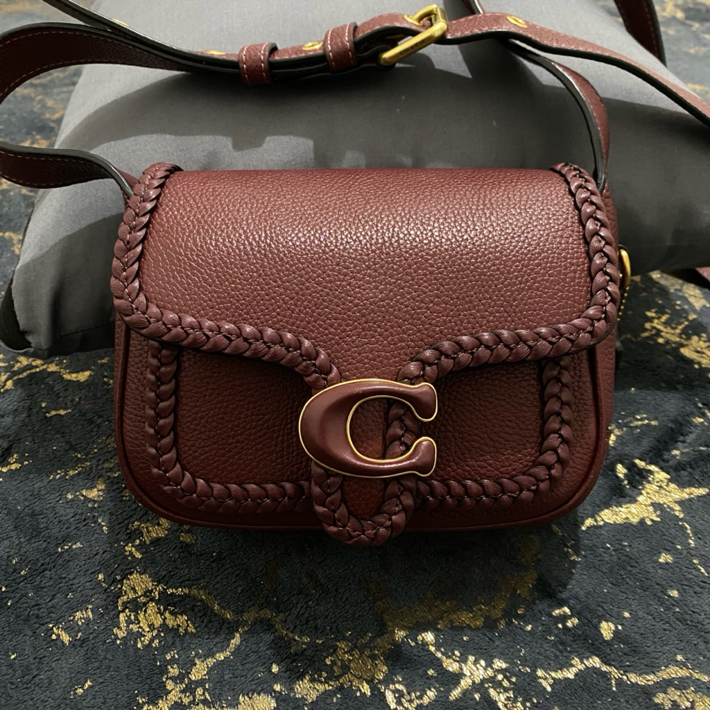 Preloved tas coach tabby 19