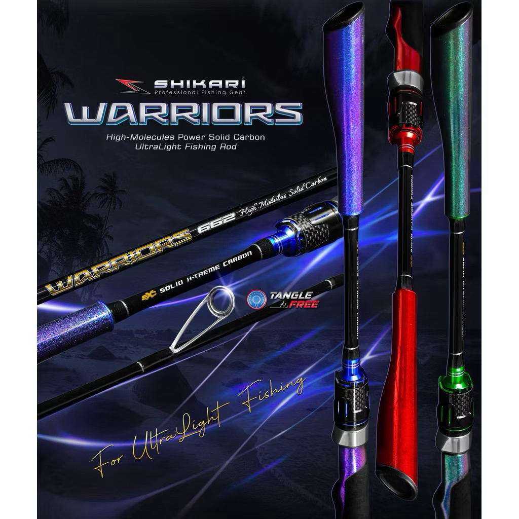 JORAN SHIKARI WARRIORS UL 2-6lb SOLID CARBON