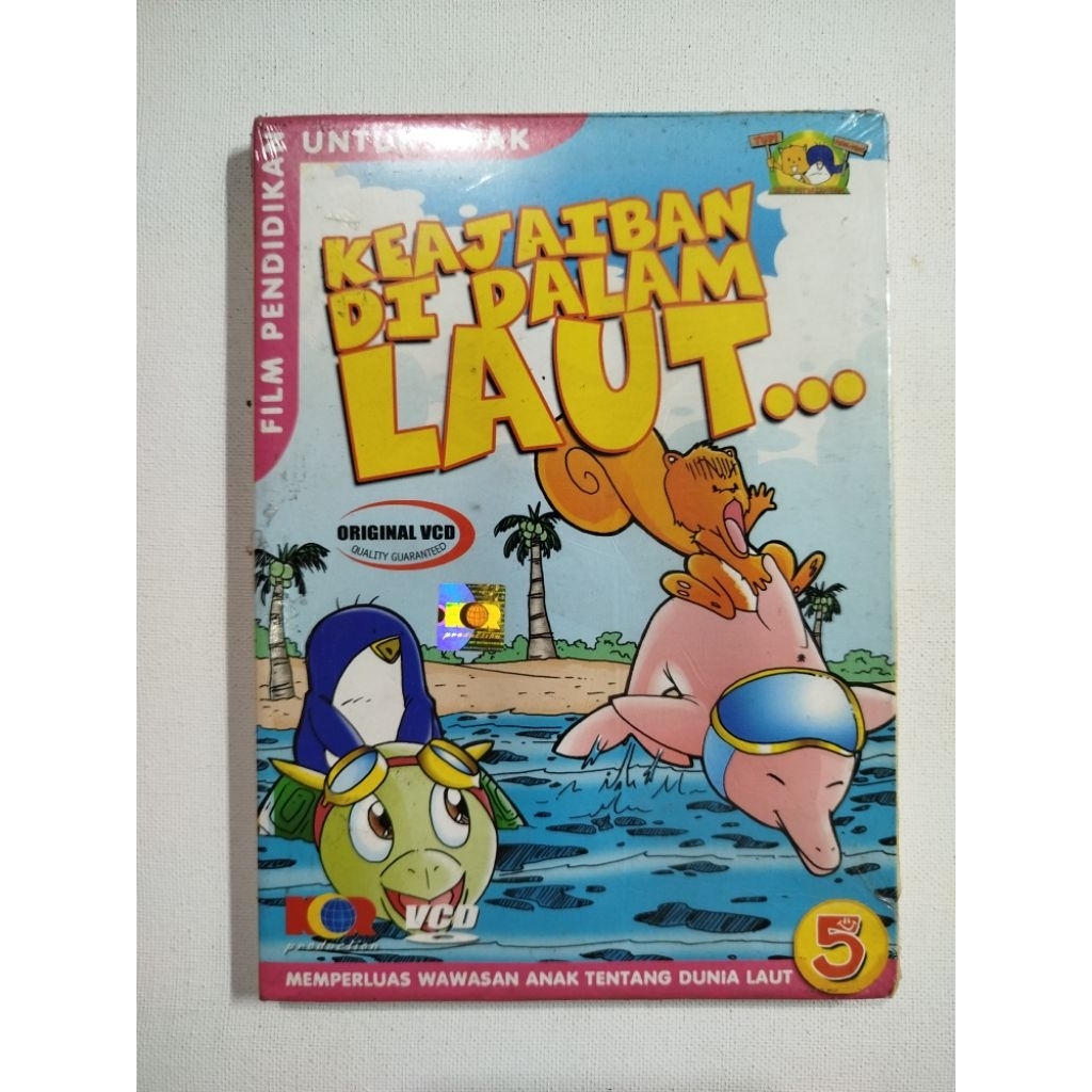 VCD PENDIDIKAN ANAK KEAJAIBAN DI DALAM LAUT (SEGEL)