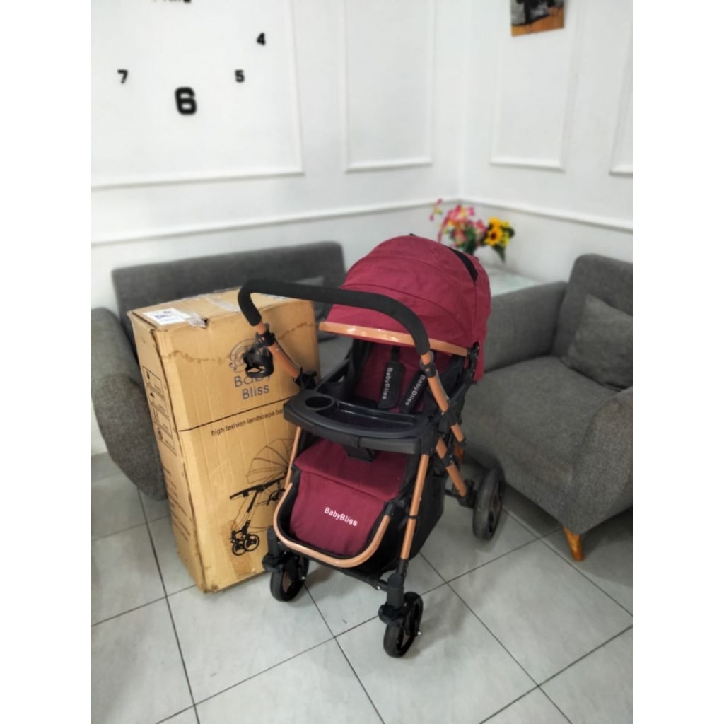 stroller baby bliss preloved