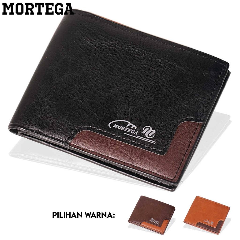 MORTEGA DOMPET KULIT PRIA / DOMPET KARTU DAN UANG / DOMPET FASHION PRIA -M-6702