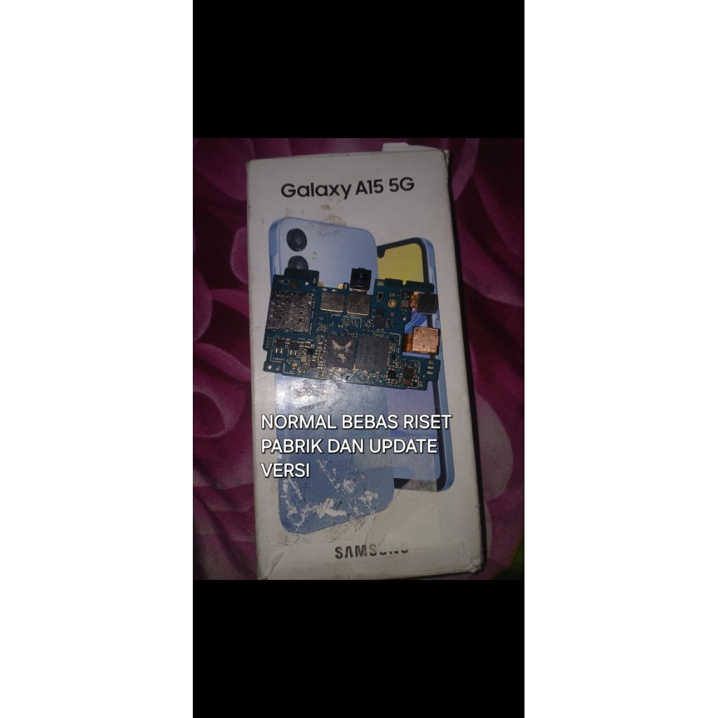 Mesin Samsung A15 5G 8/256 Normal Kelengkapan dusbox