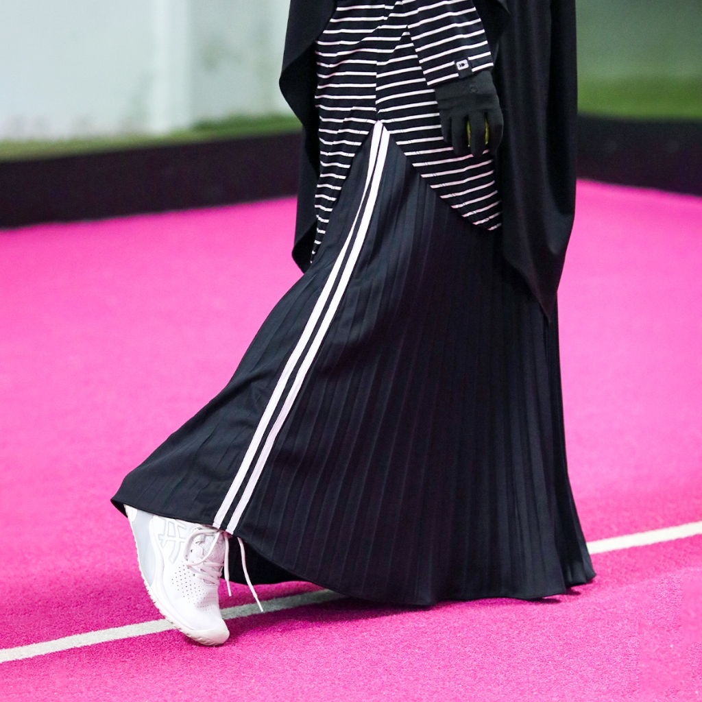 Nusseyba Keira Pleats Skirt Bahan Dry Fit Rok Plisket Premium Rok Formal Rok Wanita Muslimah