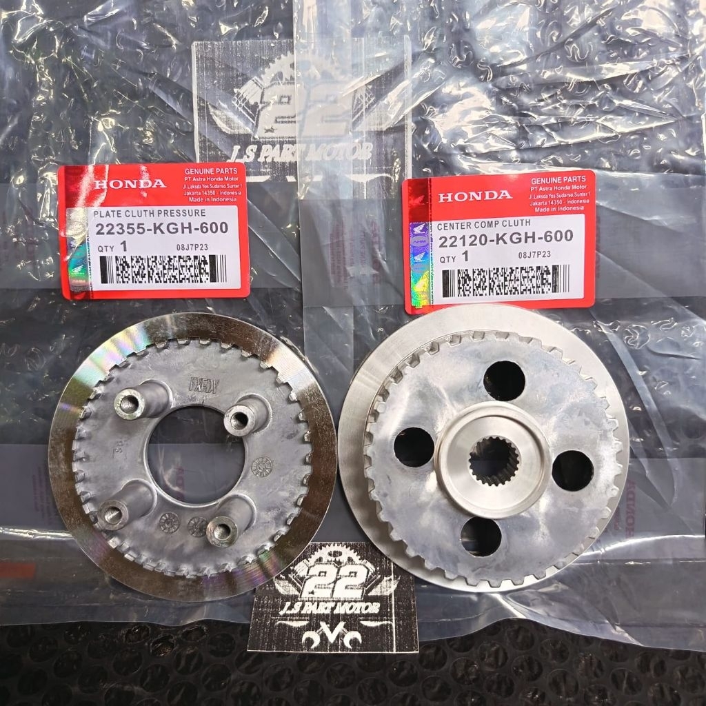 Rumah kaki 4+Lawan Kopling Cs 1/Sonic 125/CBR 150 Old (22355-KGH-600) Original HGP