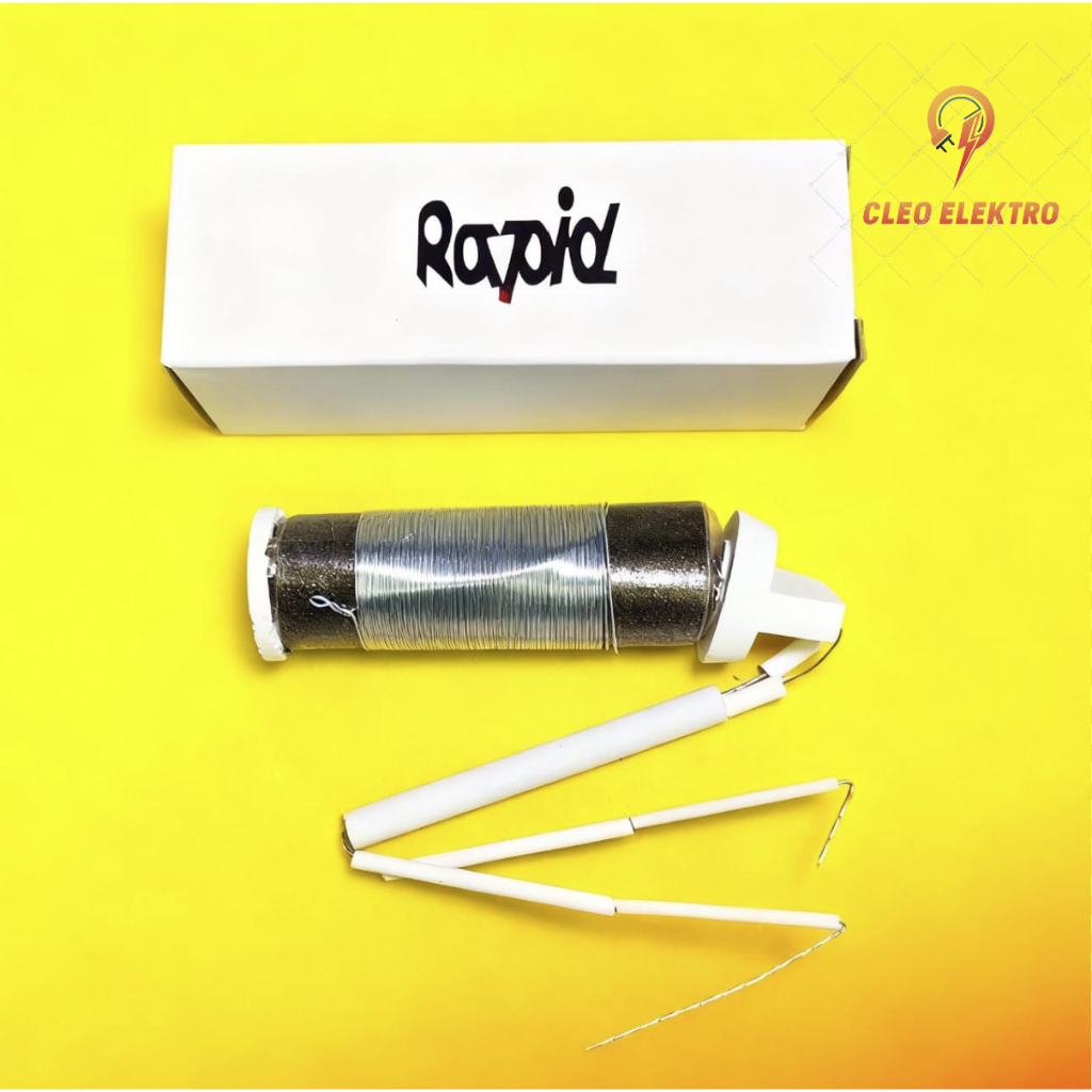 ELEMEN SOLDER LISTRIK KAYU BESAR 200 WATT RAPID ORIGINAL ASLI