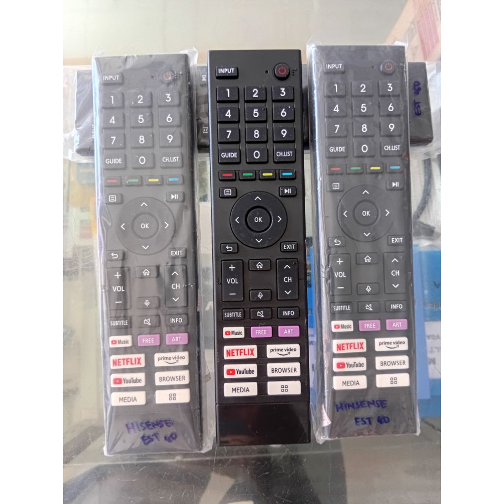 Remot TV Hisense Smart TV(Hanya Khusus Batam)