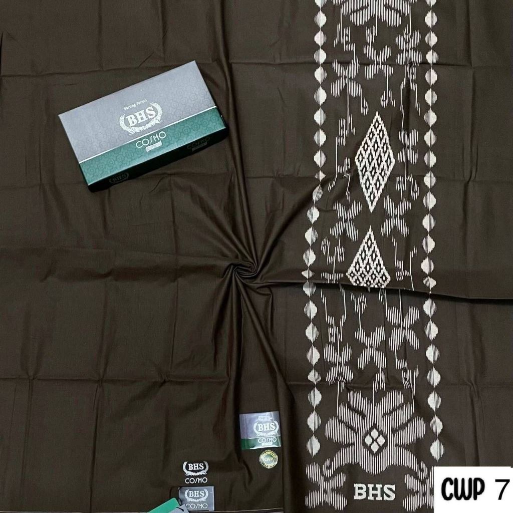 Sarung BHS Cosmo Silver Hitam Polos Sarung BHS Cosmo Silver Putih