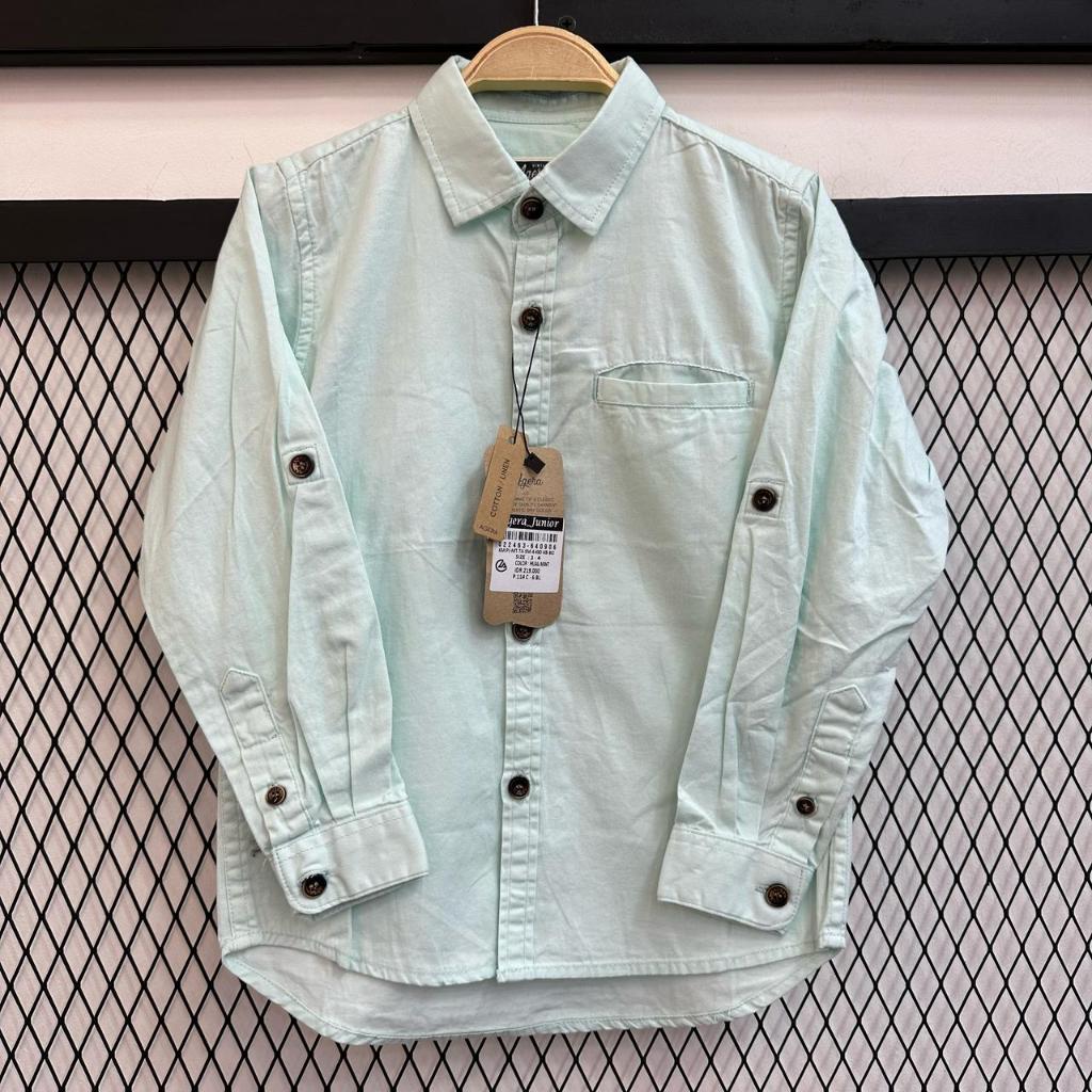 Kemeja Koko Anak Lengan Panjang / Koko Kemeja Anak Lengan Panjang Agera Juinor