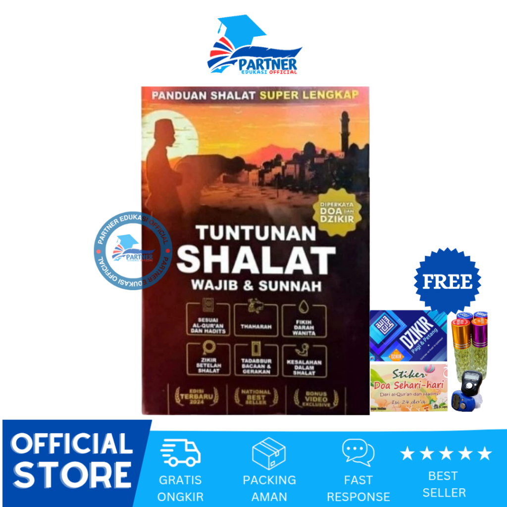 Original Buku Tuntunan Sholat Wajib Dan Sunnah Ust Adi Hidayat Panduan Sholat Super Lengkap