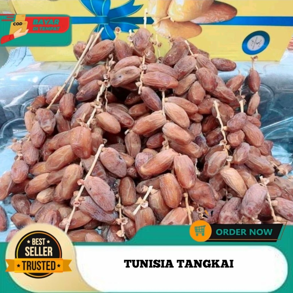 KURMA TUNISIA TANGKAI CURAH 1KG/KURMA TUNIS/KURMA TANGKAI/TUNISIA TANGKAI