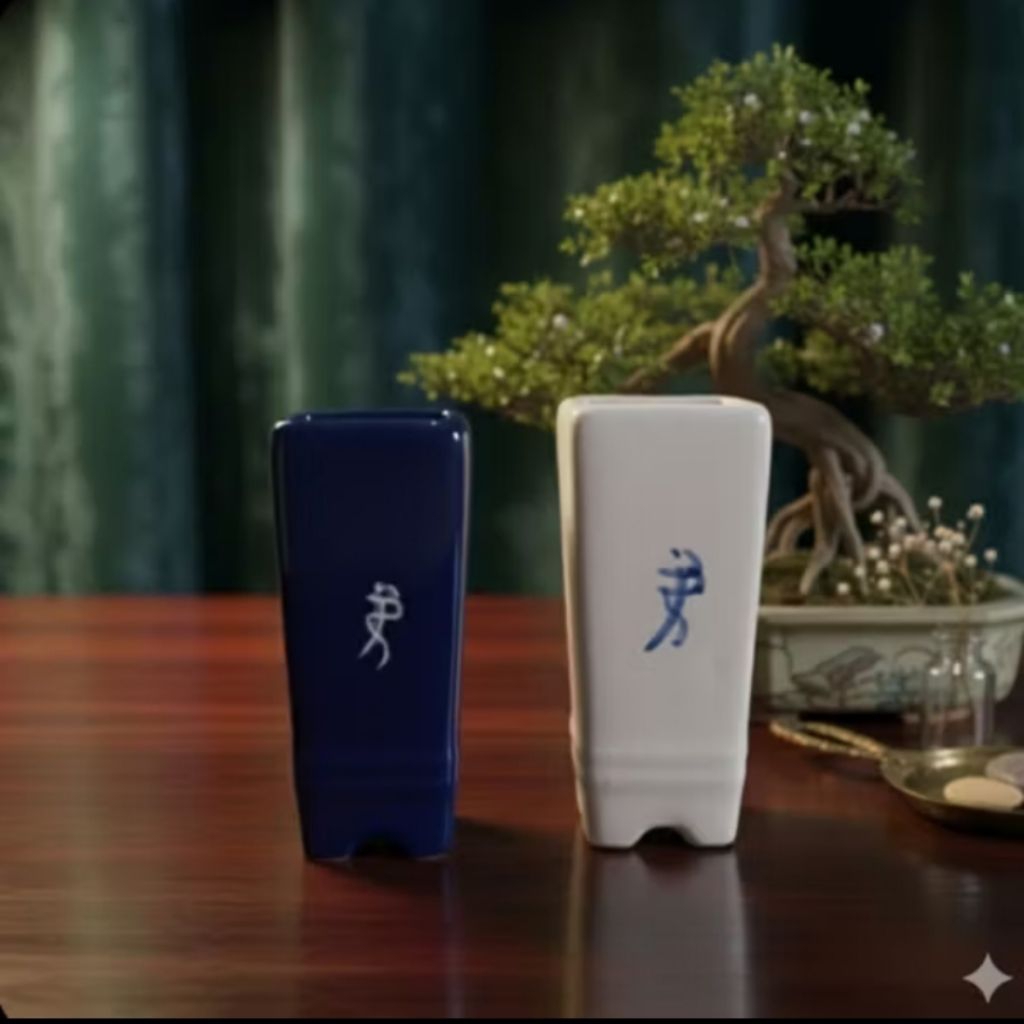 POT KERAMIK BONSAI KOTAK PANJANG MAME/ POT BONSAI KERAMIK SHITO  1pcs