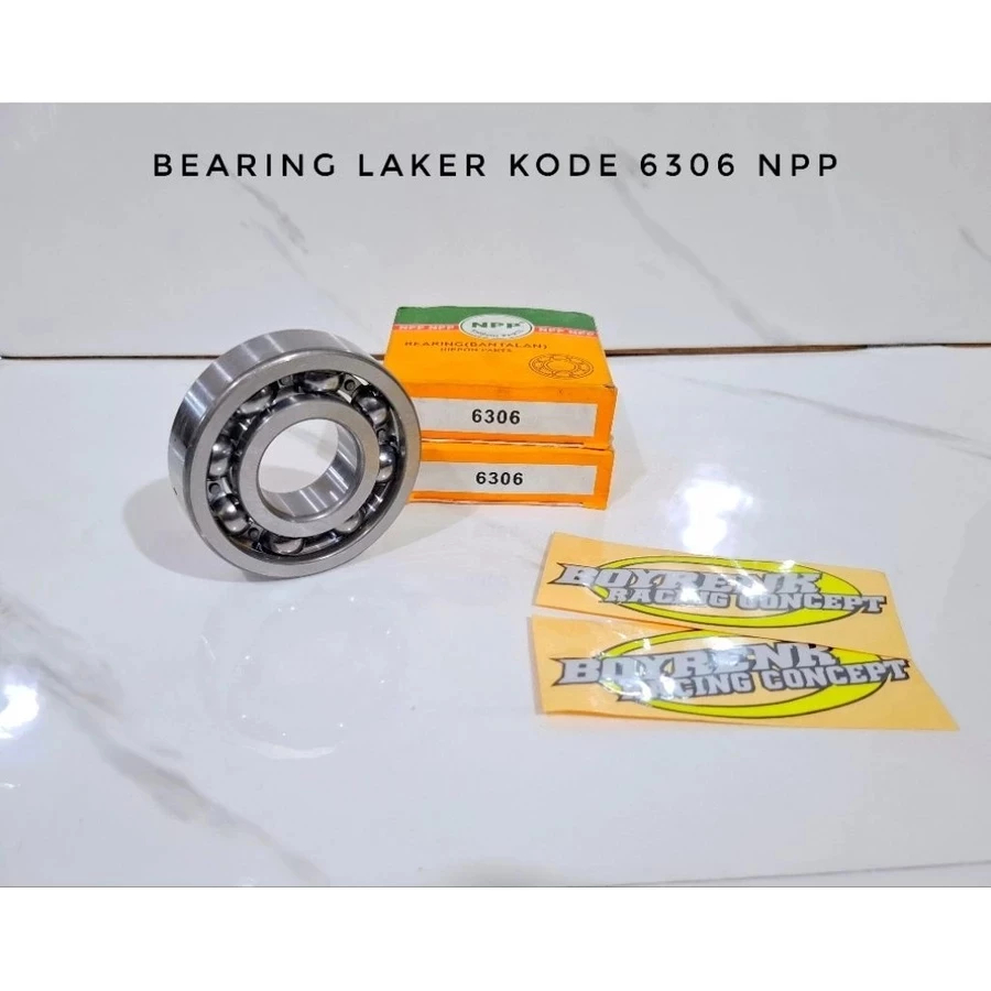 BEARING LAHER LAKER KRUK AS KODE 6306 NPP BOYRENK RACING CONCEPT