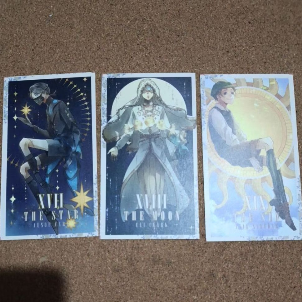 Identity V IDV tarot card fanmade Aesop Eli Naib