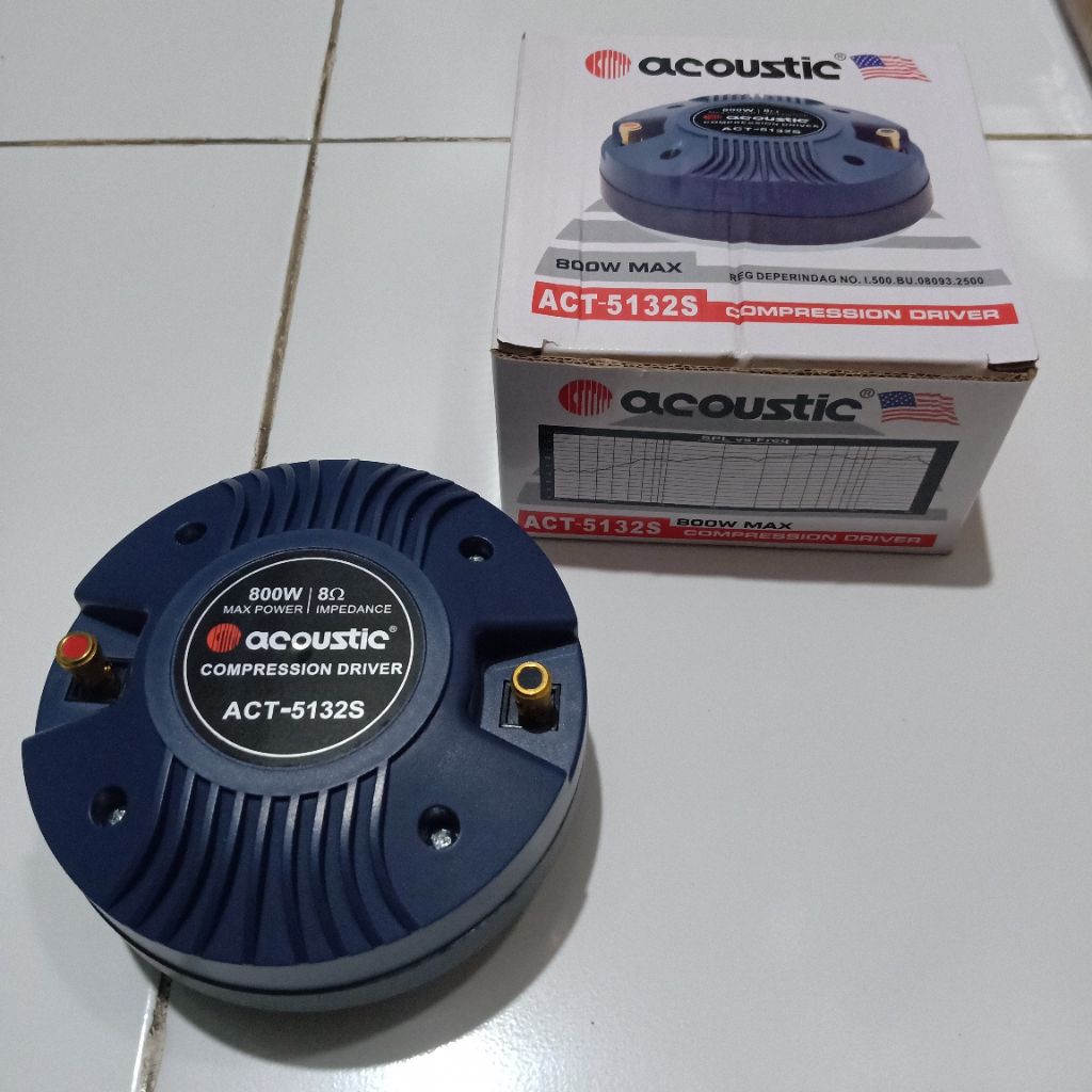 Driver Twiter Acoustic AC-6907 ACT-5132S Coil 2 Inch 800 Watt Tweeter
