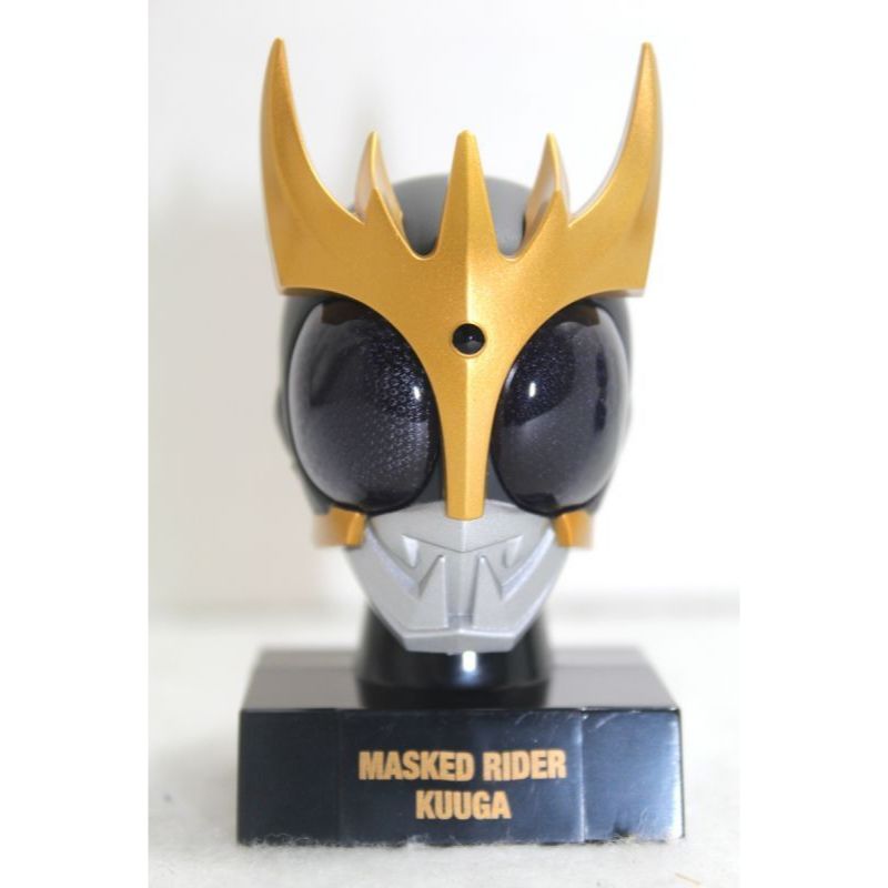 Masker World Ultimate Kuuga Black Eyes Rider . Mask Collection RMC RMW MW Original Bandai