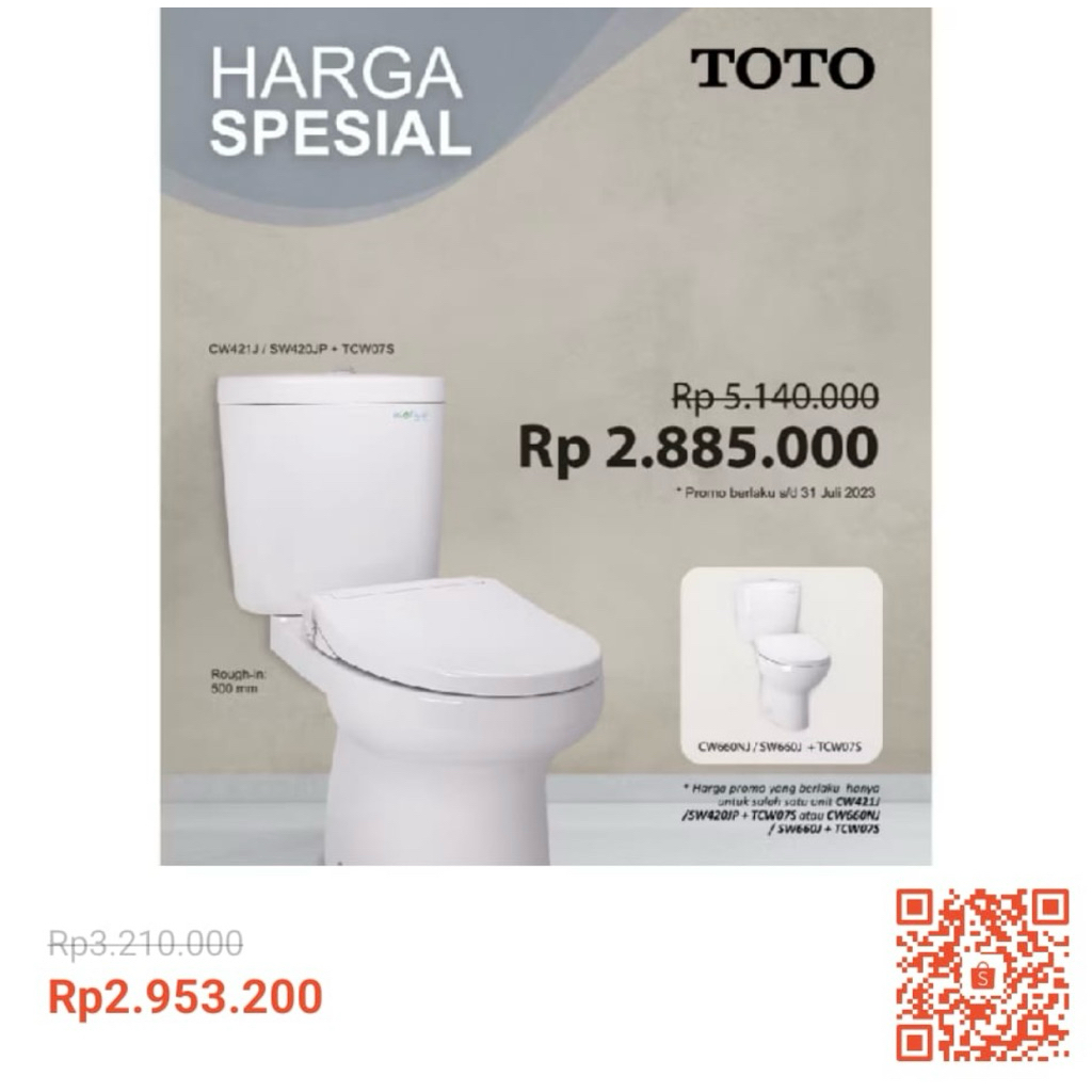 TOTO CW 421J Ecowasher