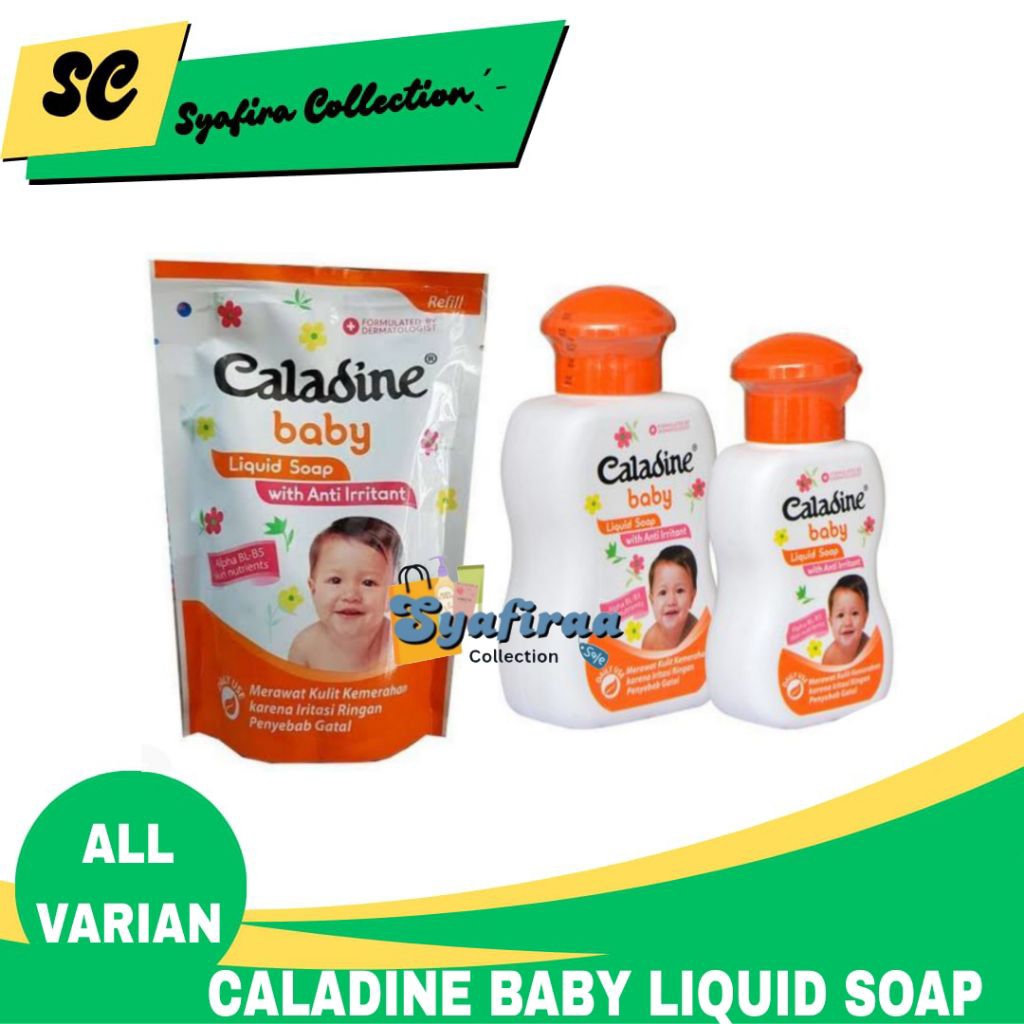 Caladine Baby Liquid Soap - Sabun Mandi Cair Bayi