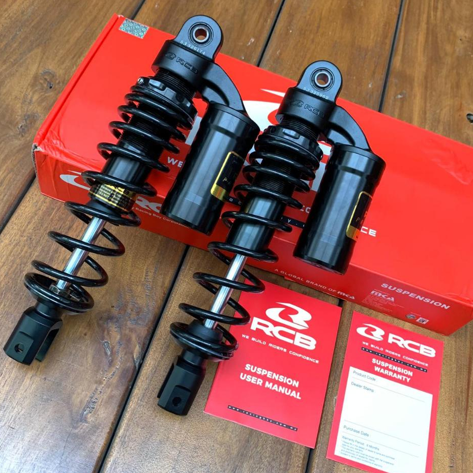 Shock RCB Racing Boy MB Series 305 Nmax Aerox New Full Black Premium