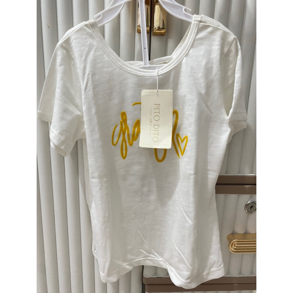 kaos anak perempuan pito dito usia 5-6 tahun 11-12 tahun