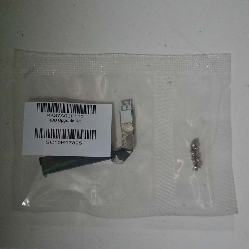 Kabel Konektor HDD SSD SATA Laptop Lenovo SC10R97895 - PK37A00F110 Original HDD Upgrade Kit + Baut