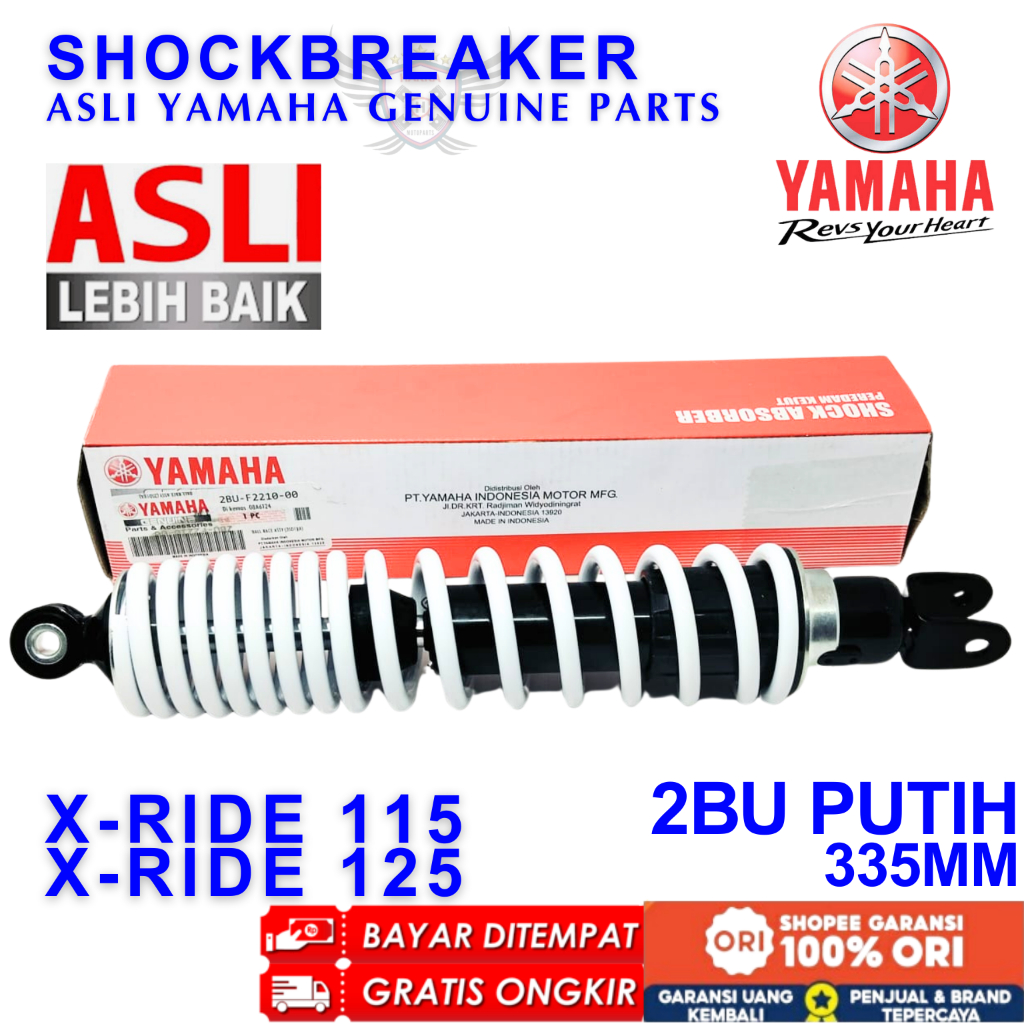 2BU ORIGINAL SHOCKBREAKER YAMAHA X-RIDE 115 YAMAHA X-RIDE 125