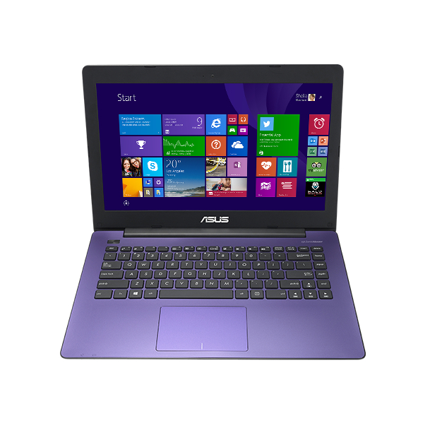 LAPTOP ASUS INTEL CELERON RAM 2 GB/500 GB HDD 14 INCH SONICMASTER BEKAS SECOND