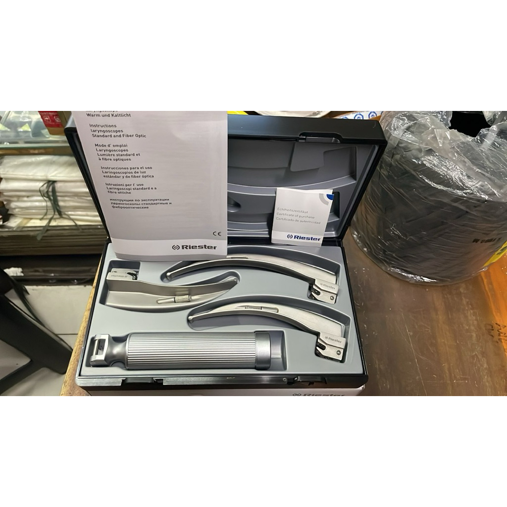 Laryngoscope Riester Dewasa 7040 / Laryngoscope Riester Anak 7050 / Laringoscope Riester Bayi 7070 /