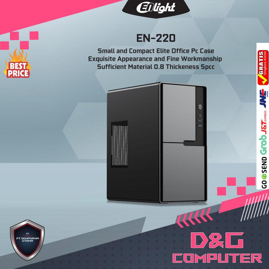 Casing PC ENLIGHT 220 / EN-220 Include PSU 300w Office Case