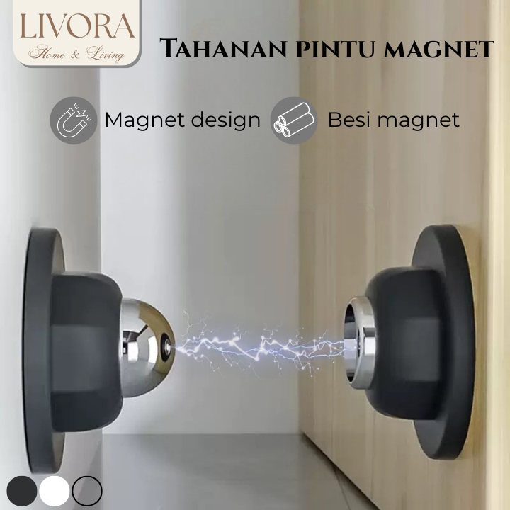 PENAHAN PINTU OTOMATIS MAGNET DOOR STOPPER MAGNETIC / PENAHAN PINTU MAGNET PREMIUM / TAHANAN PINTU