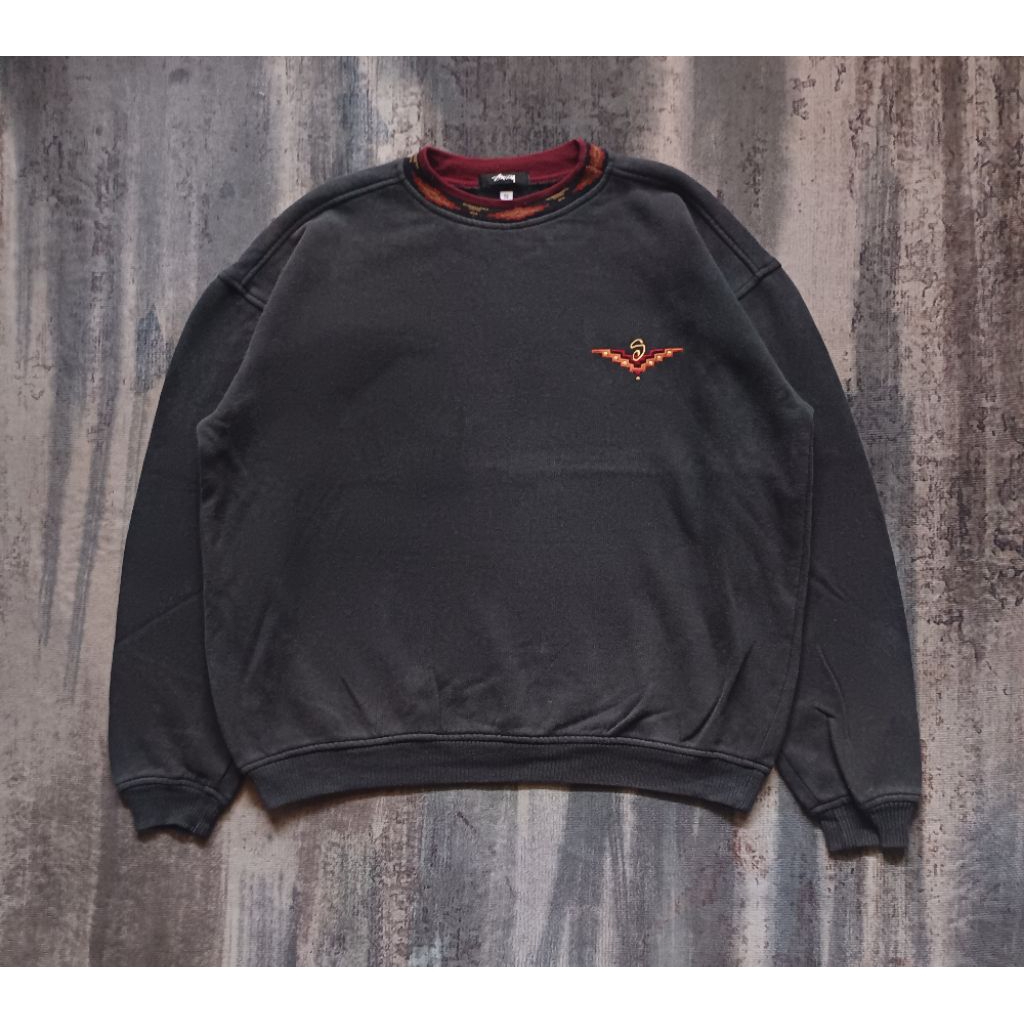 crewneck Stussy vintage 80s original
