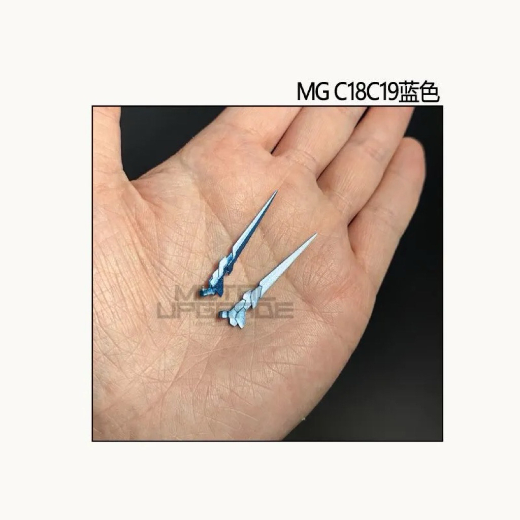 MG Gundam Unicorn Perfectibility V Fin Metal Upgrade Part