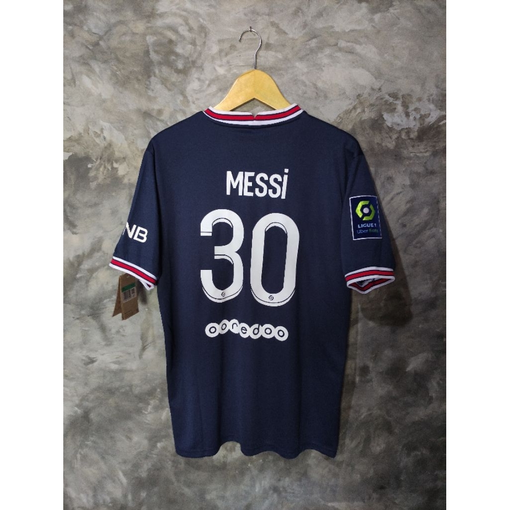 jersey PSG home 2021/22 nemset Messi #30 size XL Bnwt