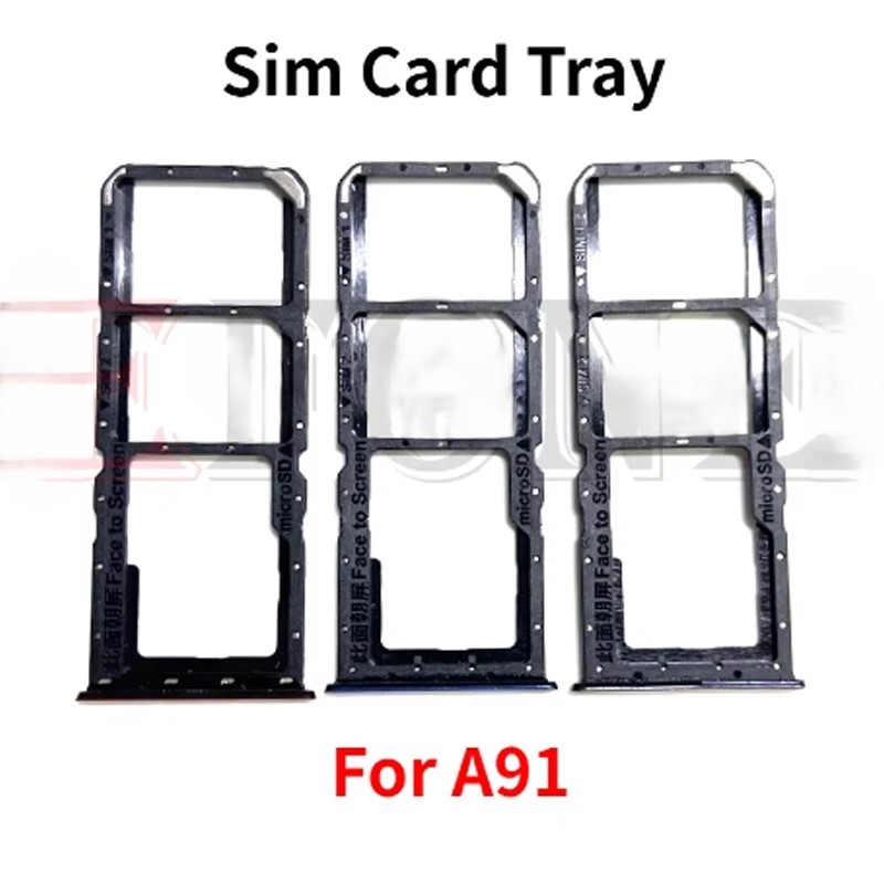 Slot Tempat Dudukan Kartu Simcard OPPO A91 Sim card Lock OPPO A91 Simtray OPPO A91 Sim Tray OPPO A91