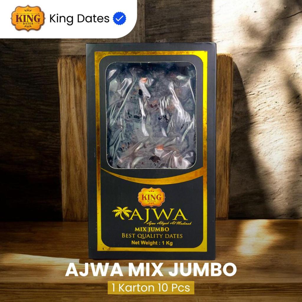 Kurma Ajwa King Mix Jumbo #kurma Ajwa 1kg & 500gr