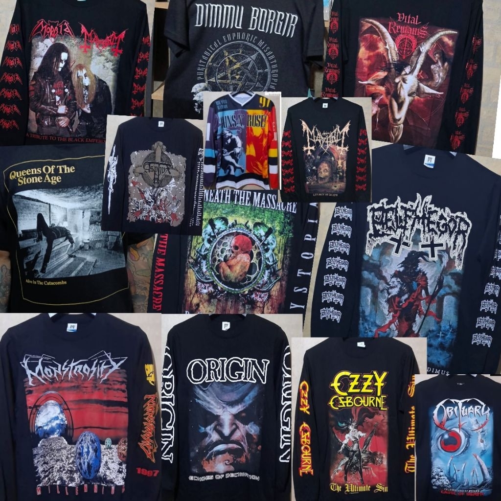 kaos band TRAUMA/DEATH/MESSIAH/CRYPTOPSY/GNR