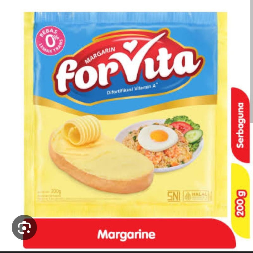 FORVITA MARGARINE 200gr