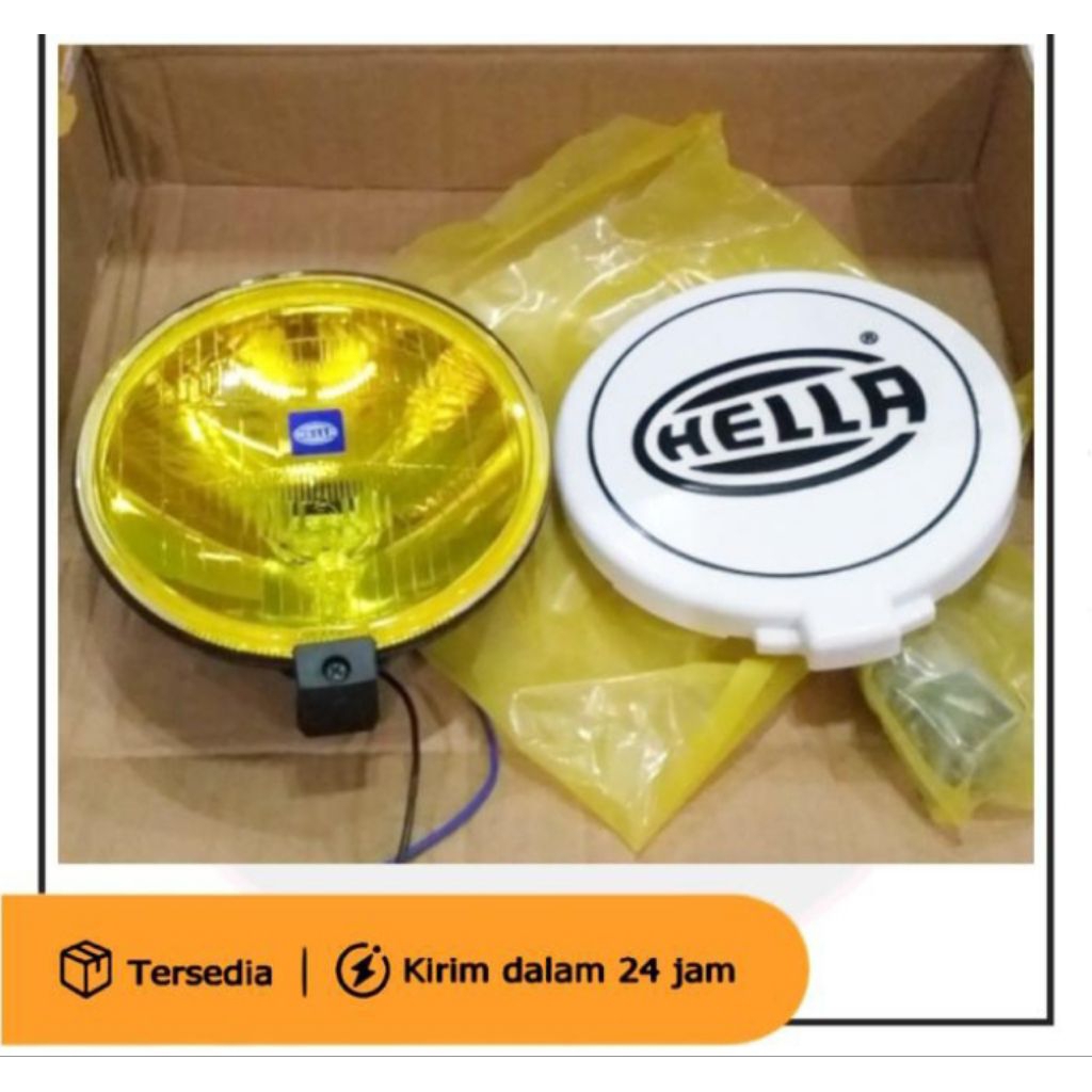 Lampu Tembak Mobil Hella Comet 500 Kuning 1Pcs