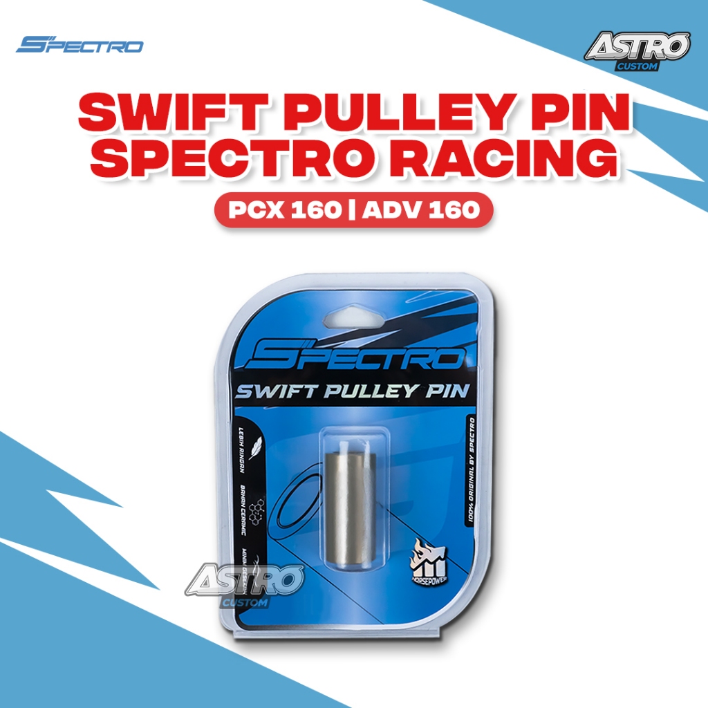 Spectro Pulley Pin Swift PCX 160 ADV 160 Boshing Puley Depan Racing Bosh Bushing Rumah Roler Ceramic