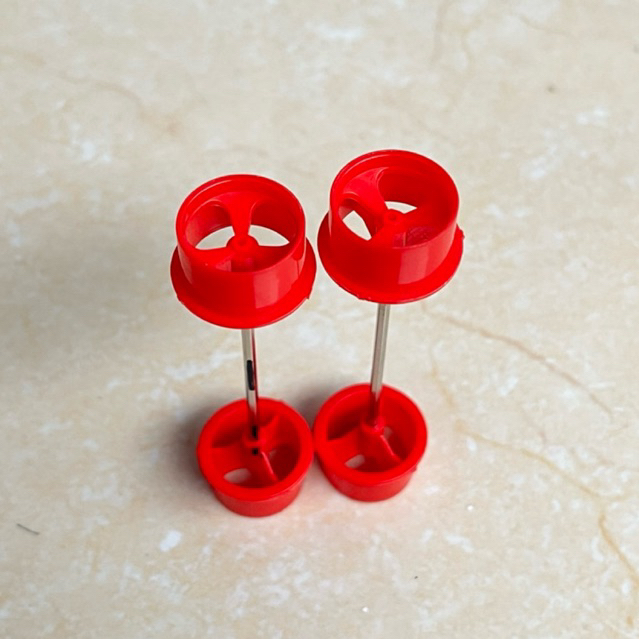 VELG SMALL MERAH ORIGINAL TAMIYA SUDAH BALLANCE PRESISI