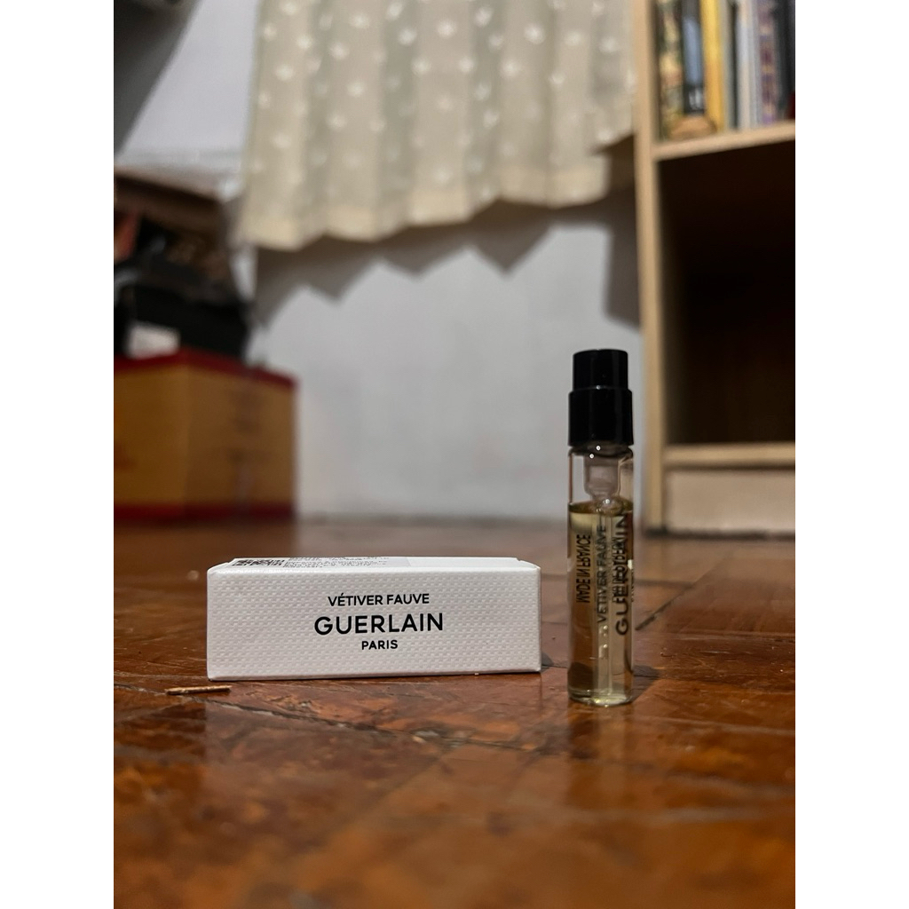 vial parfum guerlain vetiver fauve 2ml new