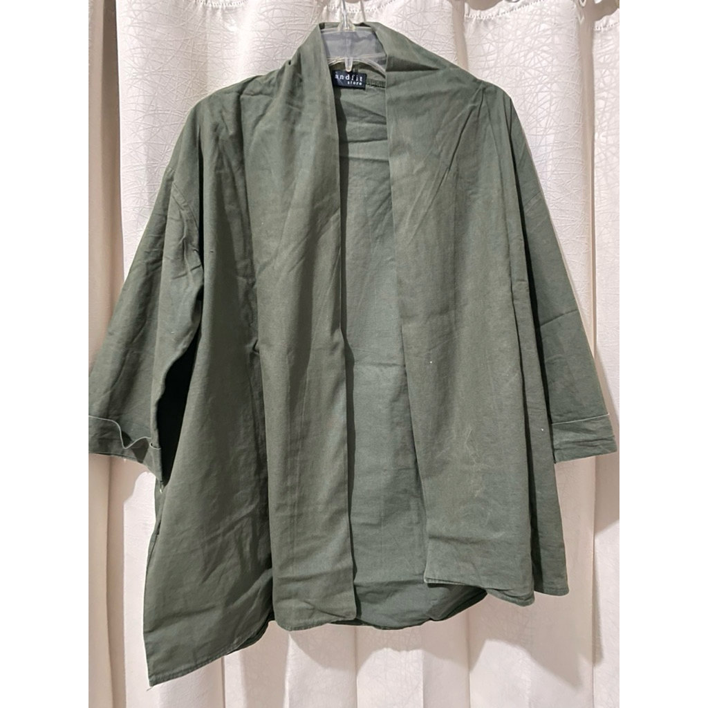 [PRELOVED] Outer Wanita Hijau Army